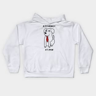 Attorney at Paw Kids Hoodie